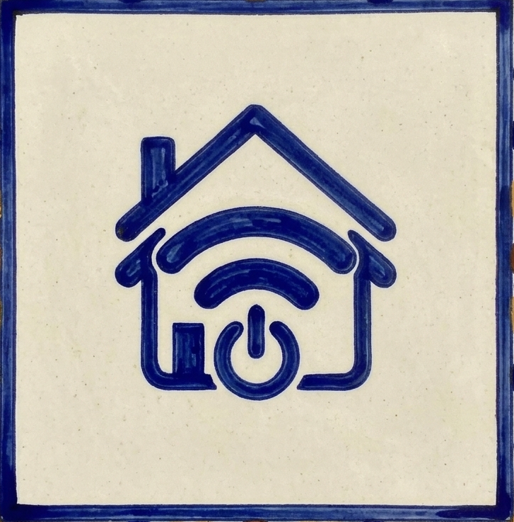 Santa Barbara Smart Home Tech Tile Art